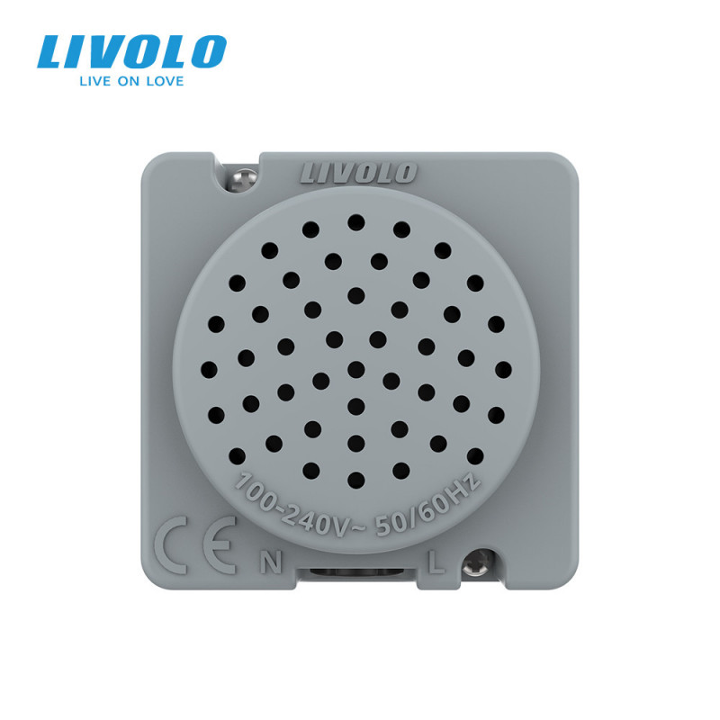 Механизм Bluetooth 5.0 колонка Livolo белый (VL-FCF-2WP)